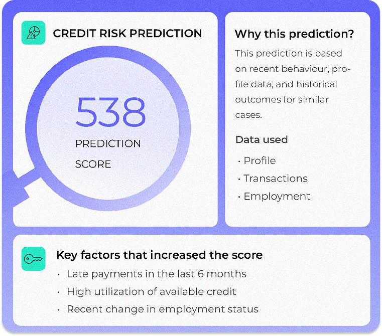 See how every prediction is made